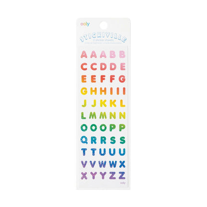 OOLY: Stickiville Rainbow Letters