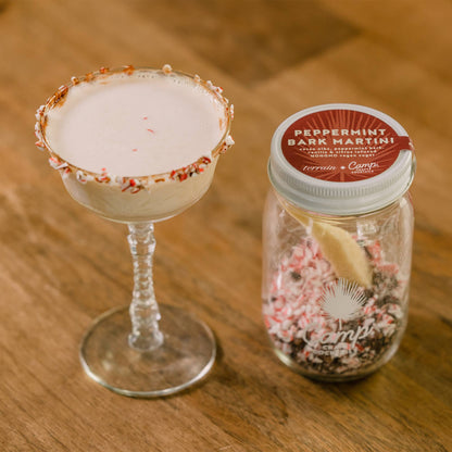 Camp Craft Cocktails: 16 oz Peppermint Bark Martini