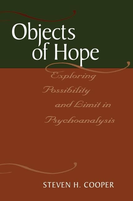 Objects of Hope (Relational Perspectives Book Series)