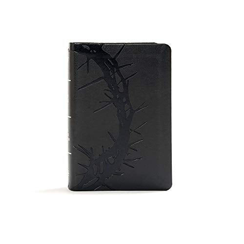 KJV Compact Reference Bible, Charcoal LeatherTouch, Red Letter, Pure Cambridge Text, Presentation Page, Cross-References, Full-Color Maps, Easy-to-Read Bible MCM Type