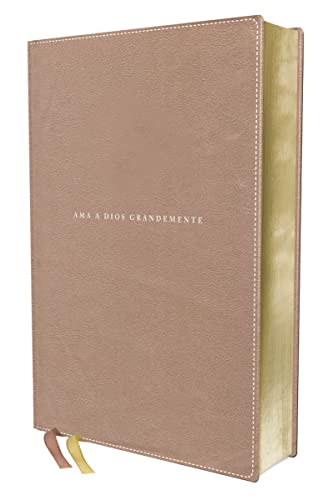 NBLA, Santa Biblia, Ama a Dios Grandemente, Interior a cuatro colores Leathersoft, Oro Rosa, Comfort Print (Spanish Edition)