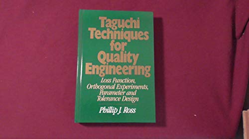 Taguchi Techniques for Quality Engineering