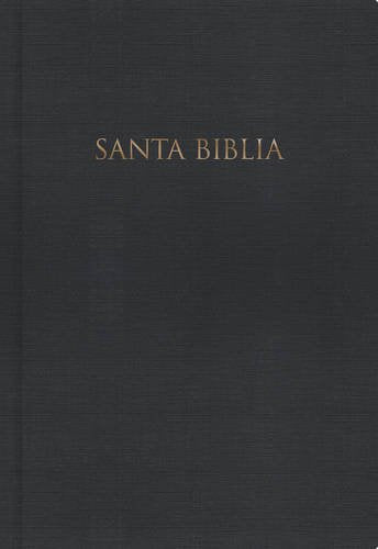 RVR 1960 Biblia para Regalos y Premios, negro tapa dura (Spanish Edition)