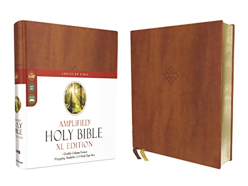 Amplified Holy Bible, XL Edition, Leathersoft, Brown