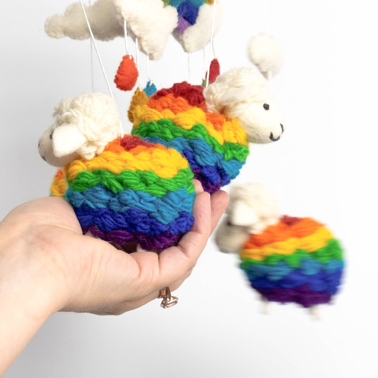 The Winding Road: Rainbow Sheep Mobile