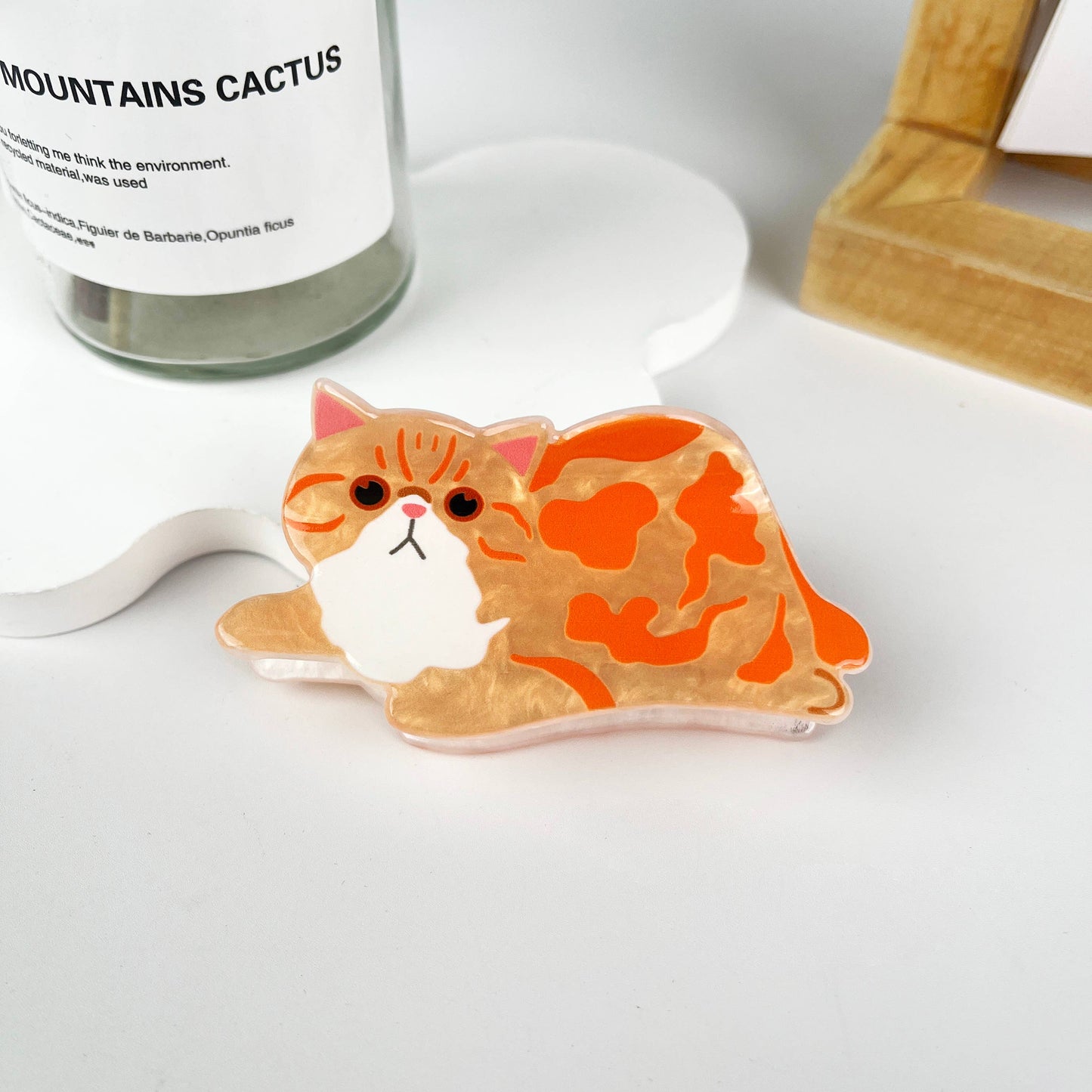 mildstyles: Cat style animal hair claw clip