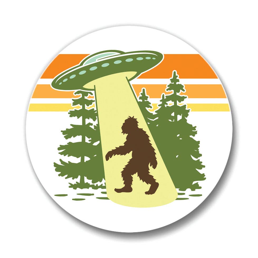 Two Little Fruits: Magnets | Bottle Openers |  UFO Abducting Sasquatch