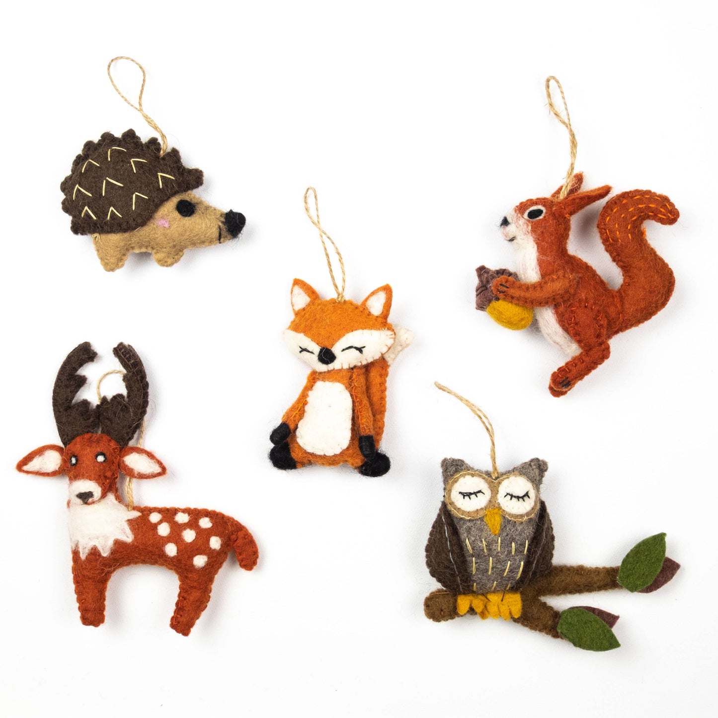 The Winding Road: Ornament Forest Animals