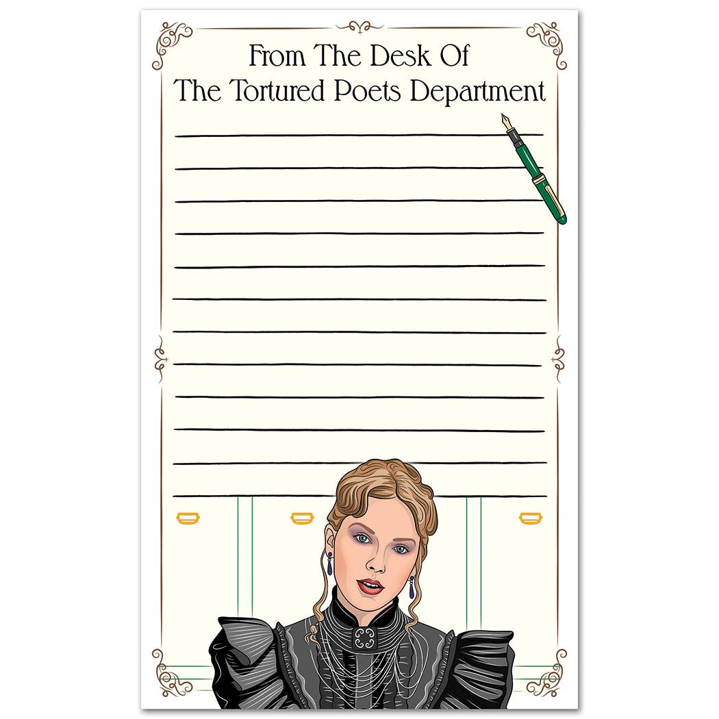 THE FOUND: Tortured Poets Department Stationery