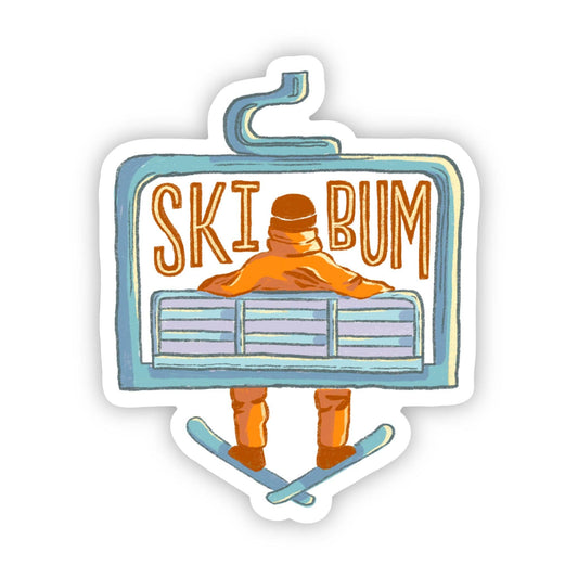 Big Moods: Ski Bum Sticker