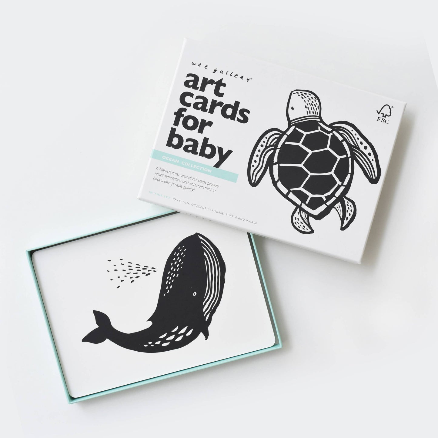 Wee Gallery:  Art Cards for Baby - Ocean