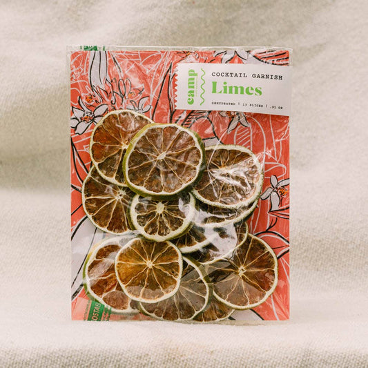 Camp Craft Cocktails: Lime-Dehydrated Garnish