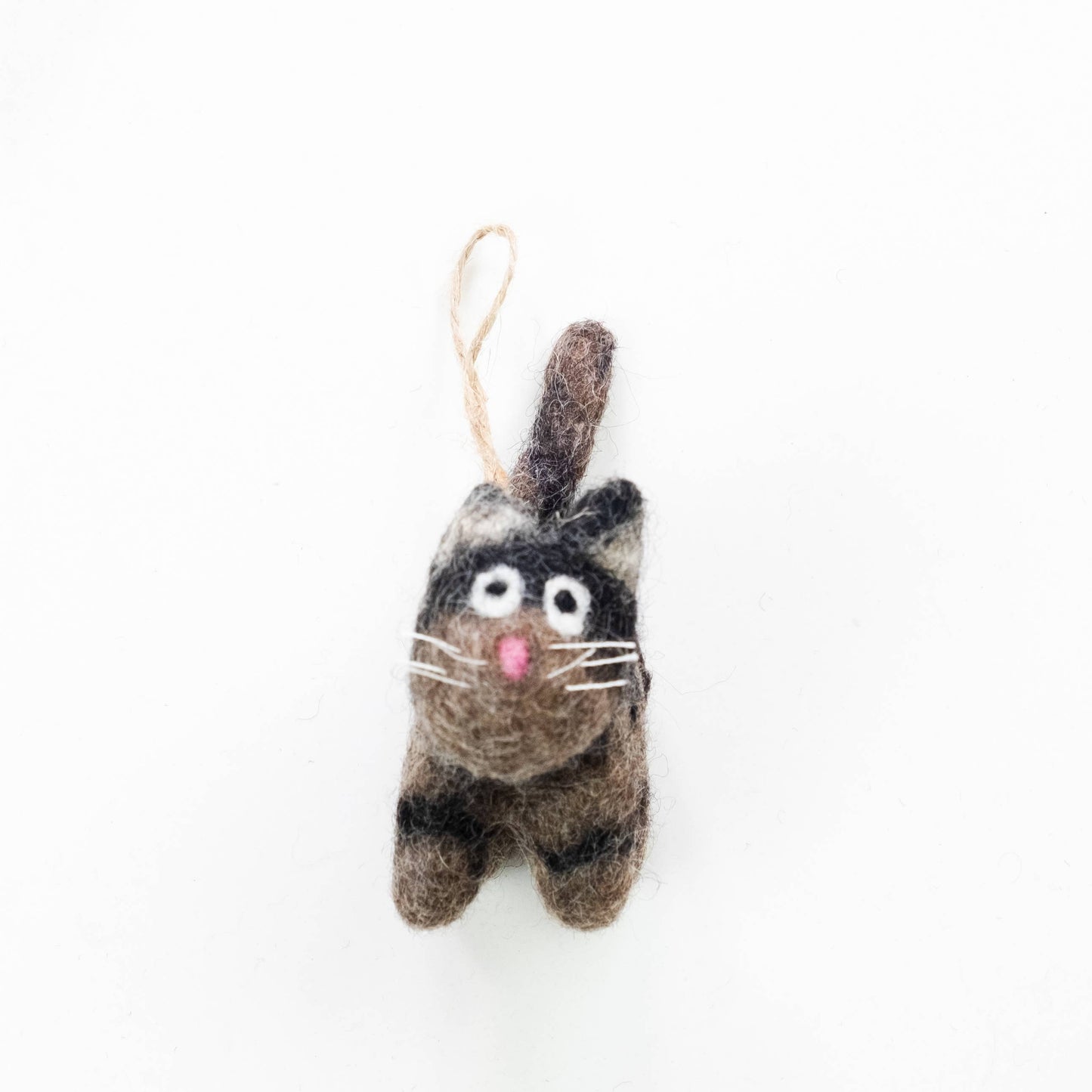 The Winding Road: Little Felt Cat Ornaments