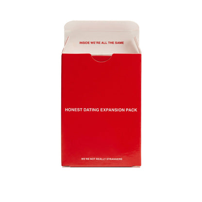 We're Not Really Strangers: Honest Dating Expansion Pack