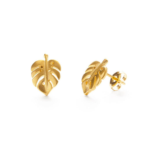 Amano Studio: Monstera Studs