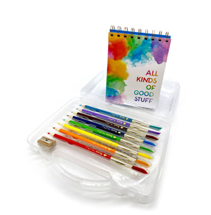 SNIFTY: COLORBRUSH ON THE GO  Watercolor pencil/paintbrush kit