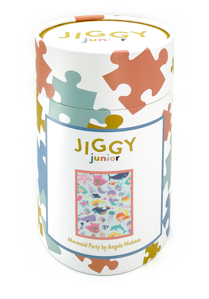JIGGY Puzzles: JIGGY Junior 100pc: Mermaid Party by Angela Nickeas