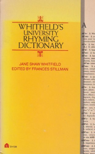 Whitfield's University Rhyming Dictionary