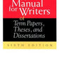 A Manual for Writers of Term Papers, Theses, and Dissertations (Chicago Guides to Writing, Editing, and Publishing)