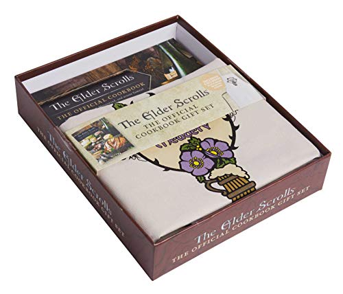 The Elder Scrolls®: The Official Cookbook Gift Set: | The Official Cookbook | Based on Bethesda Game Studios' RPG | Perfect Gift For Gamers