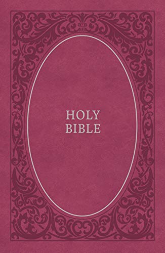 NIV, Holy Bible, Soft Touch Edition, Leathersoft, Pink, Comfort Print