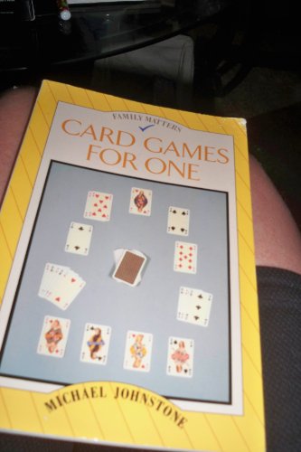 Card Games for One (Family Matters (Rosen Group))