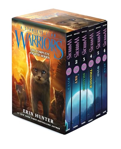 Warriors: A Starless Clan Box Set: Volumes 1 to 6: A Starless Clan #1: River, A Starless Clan #2: Sky, Starless Clan #3: Shadow, A Starless Clan #4: ... Clan #5: Wind, A Starless Clan #6: Star