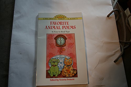 Favorite Animal Poems (Dover Children's Thrift Classics)