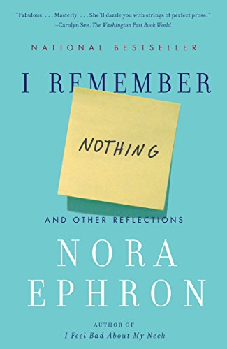 I Remember Nothing: And Other Reflections (Vintage)