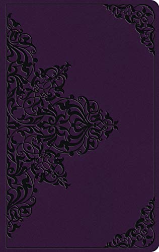 ESV Large Print Value Thinline Bible (TruTone, Lavender, Filigree Design)