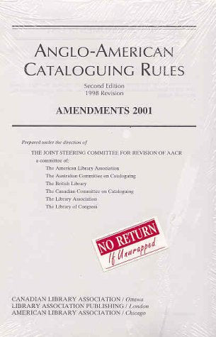 Anglo-american Cataloguing Rules