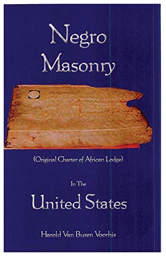 Negro Masony in the United States