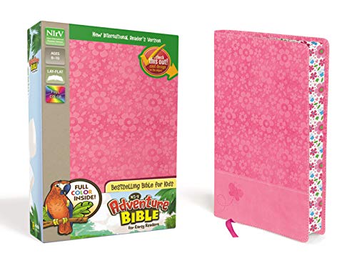 NIrV, Adventure Bible for Early Readers, Leathersoft, Pink, Full Color
