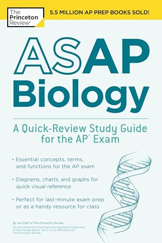 ASAP Biology: A Quick-Review Study Guide for the AP Exam (College Test Preparation)