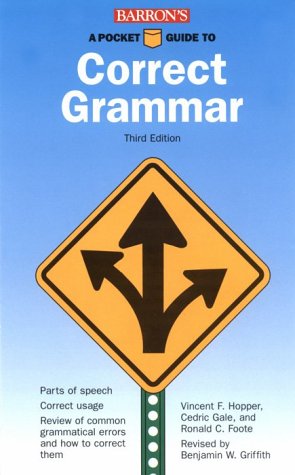 Correct Grammar Pocket Guide