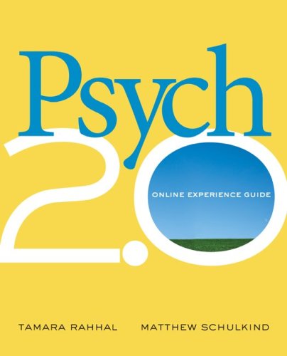 Psych 2.0 Online Experience Guide