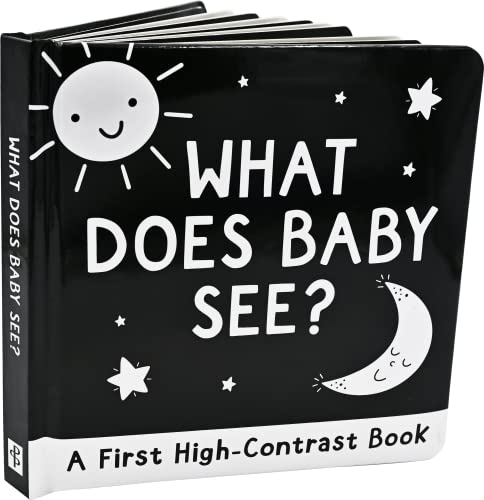 What Does Baby See? A High-Contrast Board Book (Padded Cover)