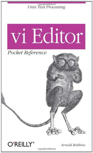 vi Editor Pocket Reference (Pocket Reference (O'Reilly))