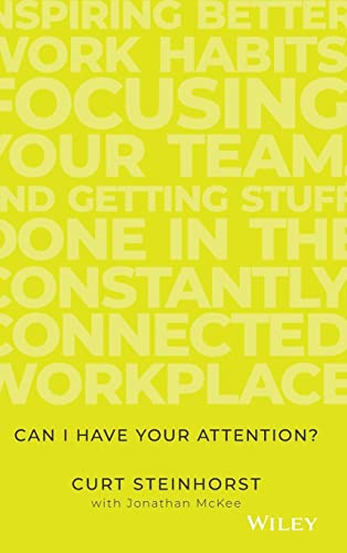 Can I Have Your Attention?: Inspiring Better Work Habits, Focusing Your Team, and Getting Stuff Done in the Constantly Connected Workplace