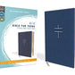 NIV, Bible for Teens, Thinline Edition, Leathersoft, Blue, Red Letter, Comfort Print