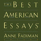 The Best American Essays 2003 (The Best American Series)