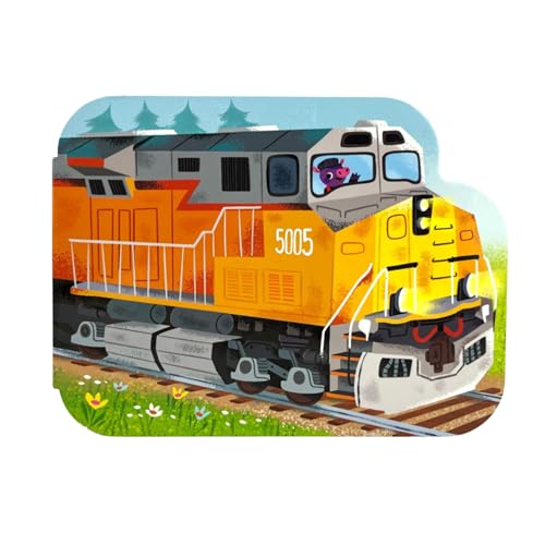How Freight Trains Work - Children's Shaped Board Book for Train Lovers