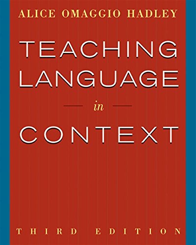 Teaching Language In Context (World Languages)