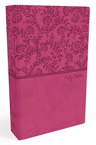 NKJV, Value Thinline Bible, Leathersoft, Pink, Red Letter, Comfort Print: Holy Bible, New King James Version
