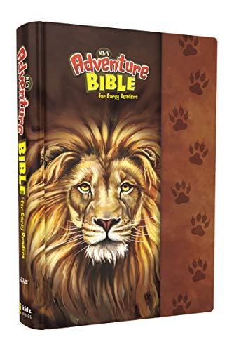NIrV, Adventure Bible for Early Readers, Hardcover, Full Color Interior, Lion