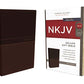 NKJV, Deluxe Gift Bible, Leathersoft, Tan, Red Letter, Comfort Print: Holy Bible, New King James Version