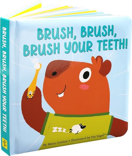 Brush, Brush, Brush Your Teeth (Padded Board Book) (Board Books)