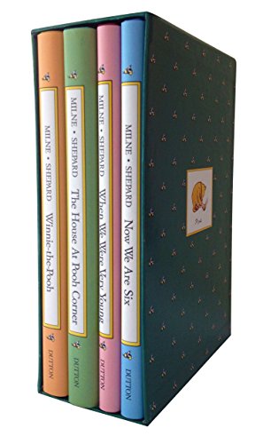 Pooh's Library: Winnie-The-Pooh, The House At Pooh Corner, When We Were Very Young, Now We Are Six (Pooh Original Edition)