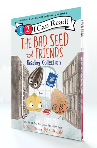 The Food Group: The Bad Seed and Friends Reading Collection 3-Book Slipcase: Bad Seed Goes to the Library, Good Egg and the Talent Show, Cool Bean Makes a Splash (I Can Read)