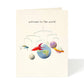 Felix Doolittle: Out of This World - Baby Card